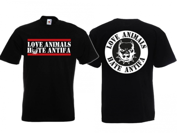 T-Hemd - Love Animals - schwarz T-Hemd - Love Animals - schwarz