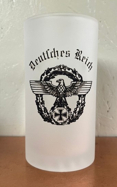 Glaskrug KM - Deutsches Reich - Motiv 1 Glaskrug KM - Deutsches Reich - Motiv 1