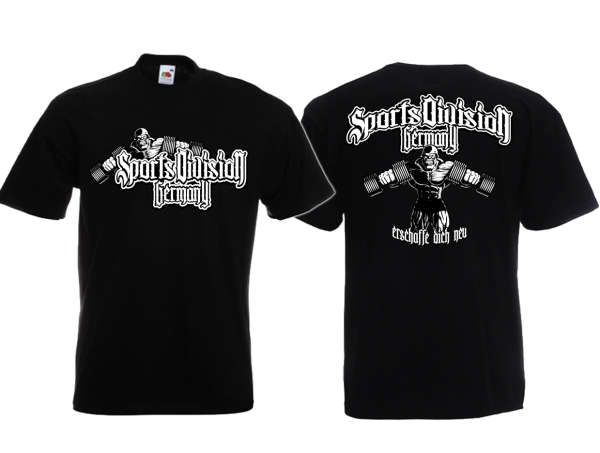 Frauen T-Shirt - German Sport Division - klassisch - schwarz Frauen T-Shirt - German Sport Division - klassisch - schwarz