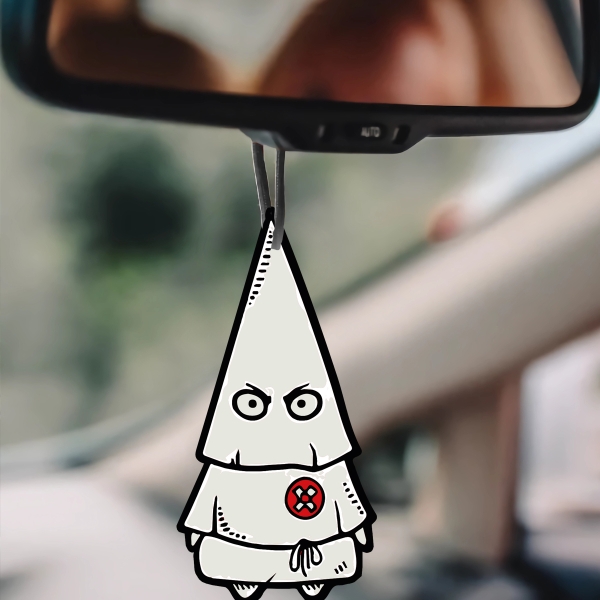 Lufterfrischer - KKK - Klansmen - weiss