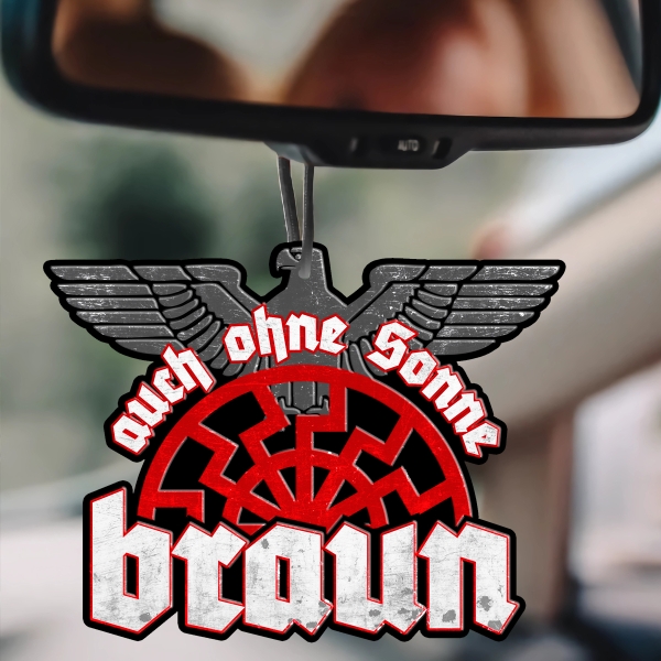 Lufterfrischer - Auch ohne Sonne braun Lufterfrischer - Auch ohne Sonne braun
