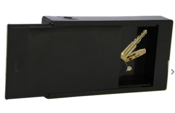 Magnetische Schlüsselbox mit Schiebedeckel Magnetische Schlüsselbox mit Schiebedeckel