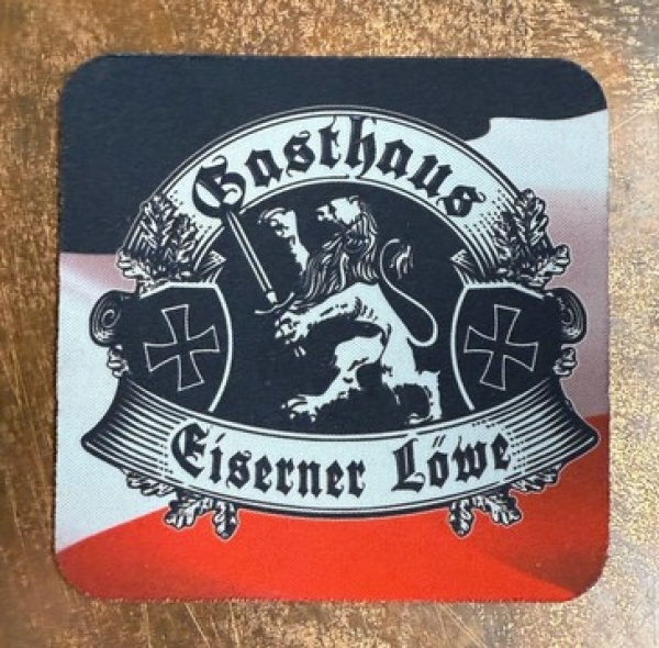 Getränkeuntersetzer - Eiserner Löwe Getränkeuntersetzer - Eiserner Löwe
