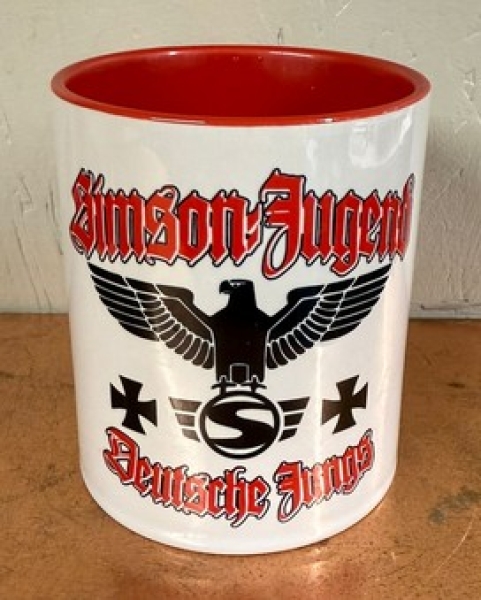 Tasse - rot - SJ - Deutsche Jungs Tasse - rot - SJ - Deutsche Jungs