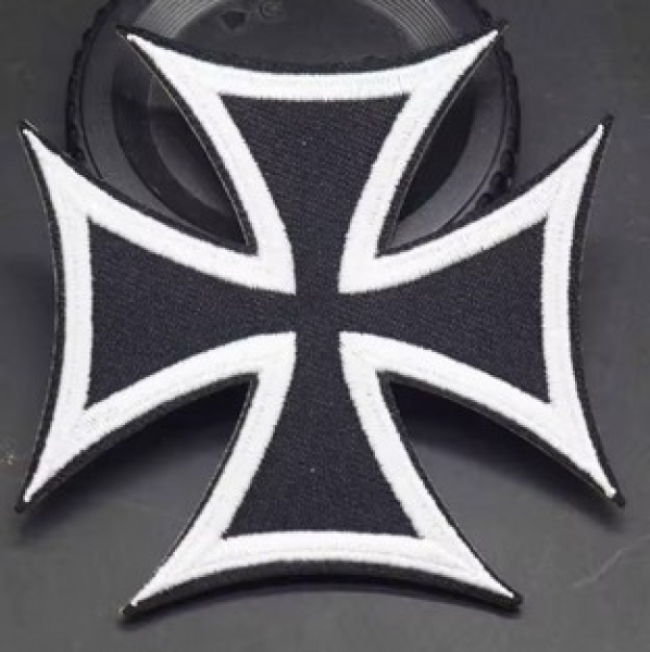 Aufnäher - Eisernes Kreuz - AEP - schwarz Aufnäher - Eisernes Kreuz - AEP - schwarz