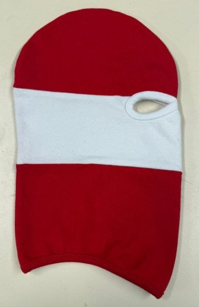 PG Wear - Sturmhaube - rot-weiß-rot PG Wear - Sturmhaube - rot-weiß-rot