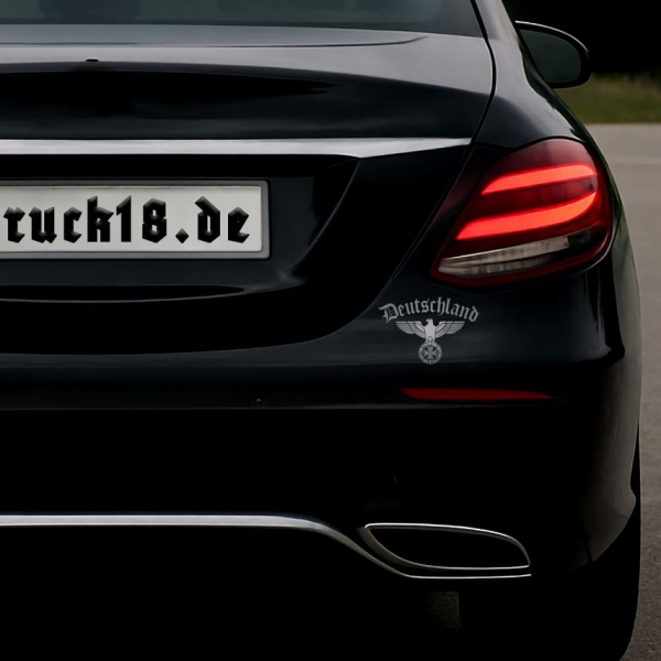 Autoaufkleber - 3D Effekt - Reichsadler Deutschland