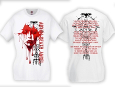 Frauen T-Shirt - Death Angel - Motiv 1 - weiß Frauen T-Shirt - Death Angel - Motiv 1 - weiß