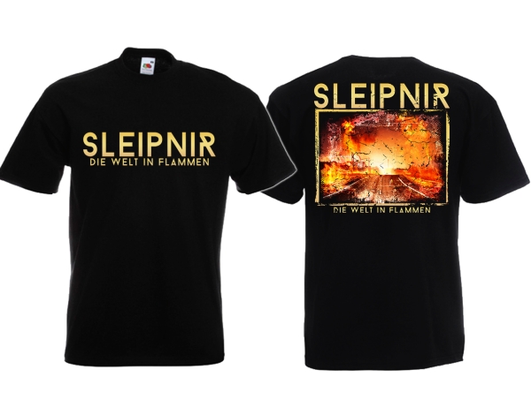 Frauen T-Shirt - Sleipnir - Die Welt in Flammen - Motiv 1 Frauen T-Shirt - Sleipnir - Die Welt in Flammen - Motiv 1