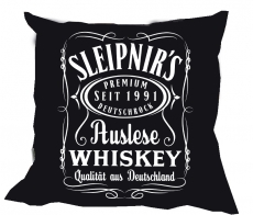 Kissen - Sleipnir - Du trinkst ein Bier, ich einen Whiskey Kissen - Sleipnir - Du trinkst ein Bier, ich einen Whiskey