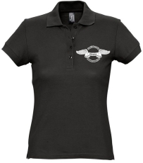 Frauen Polo - Sleipnir - Engel leben ewig - Rebellen sterben jung Frauen Polo - Sleipnir - Engel leben ewig - Rebellen sterben jung