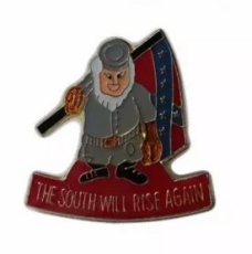 Pin - Southern Solider - The South will rise again