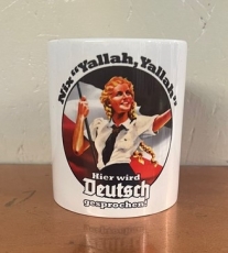 Tasse - Jumbo XXL - Nix "Yallah,Yallah" - Hier wird Deutsch gesprochen