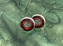 Ohrstecker - Valknut +++NUR WENIGE DA+++ Ohrstecker - Valknut +++NUR WENIGE DA+++