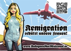 Schützt unsere Frauen - Aufkleber Paket 10 Stück