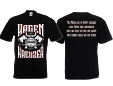 T-Hemd - Hagen Kreuzer - Männer die im Kampf gefallen - schwarz T-Hemd - Hagen Kreuzer - Männer die im Kampf gefallen - schwarz