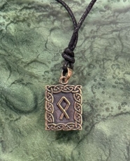 Runen Amulett - Othala - Bronze Runen Amulett - Othala - Bronze