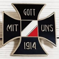 Pin - Eisernes Kreuz - SWR - 1914 - Gott mit uns