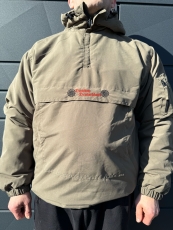 Überzieh Jacke Winter - Combat Anorak - Division Deutschland - oliv - bestickt (Windbreaker)