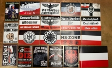 Aktivisten Paket - DEUTSCHLAND - 200 Stück + Fahne Michael Wittmann