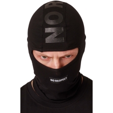 PG Wear - Sturmhaube - NO RESPECT - Black/Black +++EINZELSTÜCK+++ PG Wear - Sturmhaube - NO RESPECT - Black/Black +++EINZELSTÜCK+++