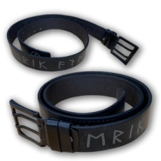 Erik & Sons - Lederguertel - TYSO - schwarz