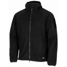 Jacke - Fleece-Jacke - "ViperGrid" - schwarz
