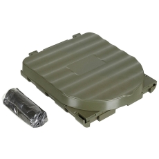 Campingtoilette - faltbar - oliv