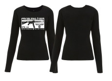 Frauen - Sweatshirt - Problemlöser - schwarz Frauen - Sweatshirt - Problemlöser - schwarz