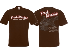 Frauen T-Shirt - Frank Rennicke - Über Länder, Grenzen, Zonen - braun Frauen T-Shirt - Frank Rennicke - Über Länder, Grenzen, Zonen - braun