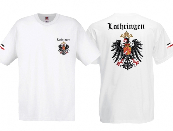 T-Hemd - Lothringen - weiß T-Hemd - Lothringen - weiß