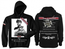 Frauen - Kapuzenpullover - Helden für Deutschland - Michael Wittmann - schwarz Frauen - Kapuzenpullover - Helden für Deutschland - Michael Wittmann - schwarz