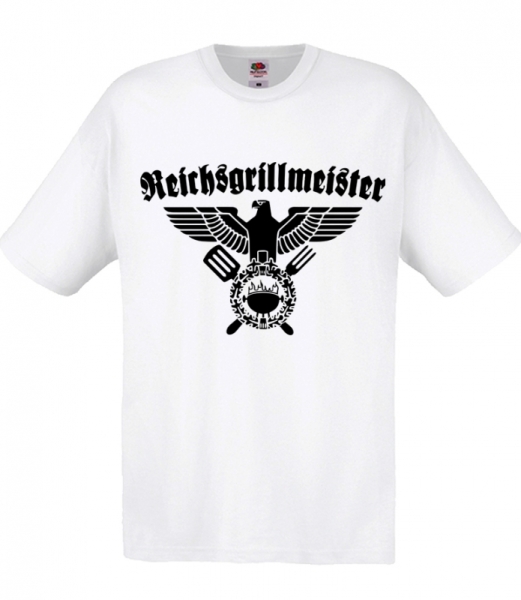 T-Hemd - Reichsgrillmeister - weiß T-Hemd - Reichsgrillmeister - weiß