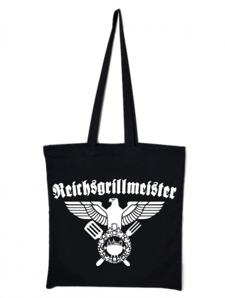 Stoffbeutel - Reichsgrillmeister - weiß Stoffbeutel - Reichsgrillmeister - weiß
