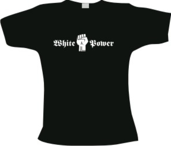 Frauen T-Shirt - White Power - klassisch Frauen T-Shirt - White Power - klassisch