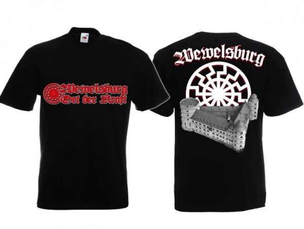 T-Hemd - Wewelsburg - Motiv1 - schwarz T-Hemd - Wewelsburg - Motiv1 - schwarz