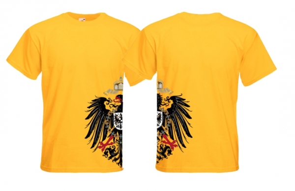 T-Hemd - alter Reichsadler - Motiv2 - gelb T-Hemd - alter Reichsadler - Motiv2 - gelb