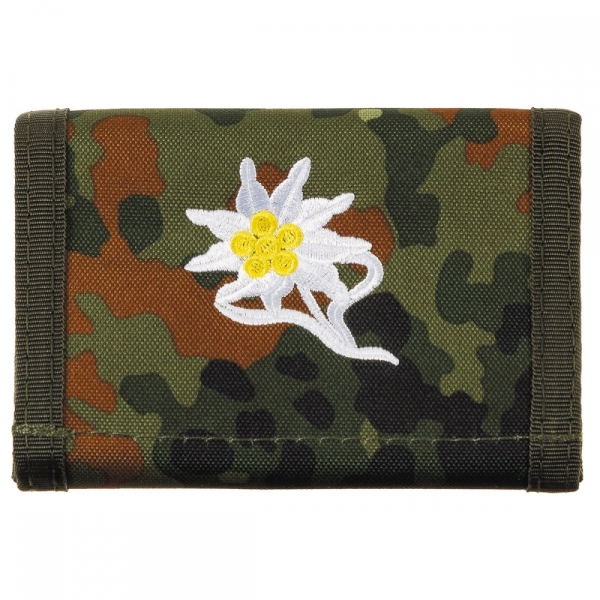 Portmonee - flecktarn - Edelweiß Portmonee - flecktarn - Edelweiß