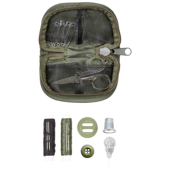 Nähzeug - mit Tasche - oliv Nähzeug - mit Tasche - oliv