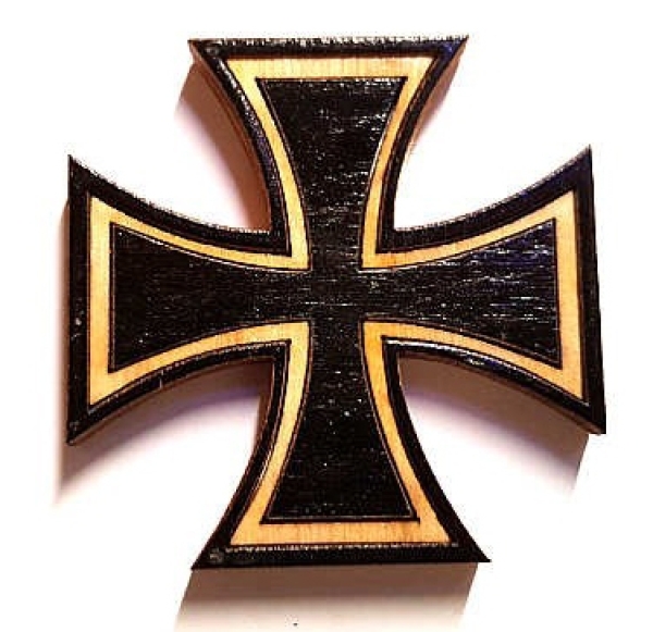 Magnet - Holz - Eisernes Kreuz Magnet - Holz - Eisernes Kreuz