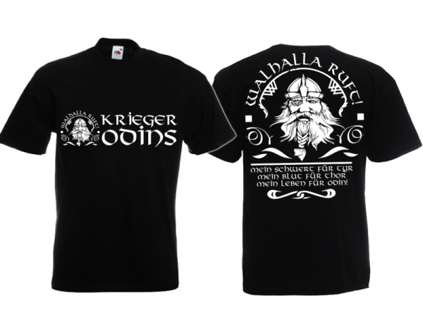 Frauen T-Shirt - Walhalla ruft - klassisch - Krieger Frauen T-Shirt - Walhalla ruft - klassisch - Krieger