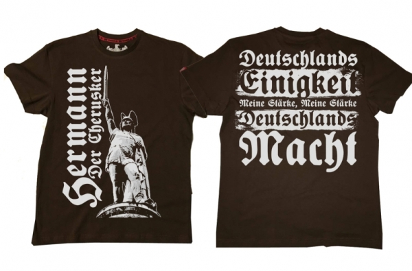 Premium Shirt - Hermann der Cherusker - braun Premium Shirt - Hermann der Cherusker - braun