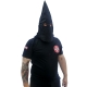 Premium Shirt - KKK mit Maskenfunktion - klassisch - schwarz +++ANGEBOT+++RAUSVERKAUF+++