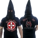 Premium Shirt - KKK mit Maskenfunktion - White Power - schwarz +++NUR NOCH WENIGE DA+++