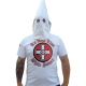 Premium Shirt - KKK mit Maskenfunktion - White Power - weiß +++EINZELSTÜCK+++