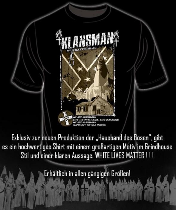 T-Hemd - Kraftschlag - Klansmen +++NUR WENIGE DA+++