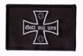 Aufnäher - Gott mit uns Aufnäher - Gott mit uns