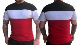 Premium Shirt - schwarz-weiß-rot +++RAUSVERKAUF+++ Premium Shirt - schwarz-weiß-rot +++RAUSVERKAUF+++