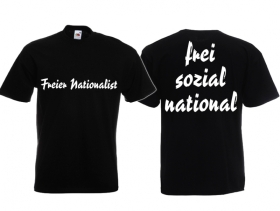 T-Hemd - Freier Nationalist T-Hemd - Freier Nationalist
