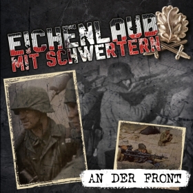 Eichenlaub mit Schwertern -An der Front-